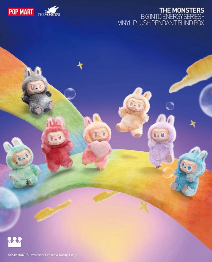 正規品】ラブブ Labubu 第3世代 Big into energy - メルカリ