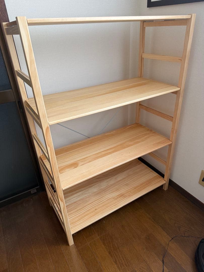 @ちゃむ さん専用 MUJI 無印良品 パイン材ユニットシェルフ 幅86cm