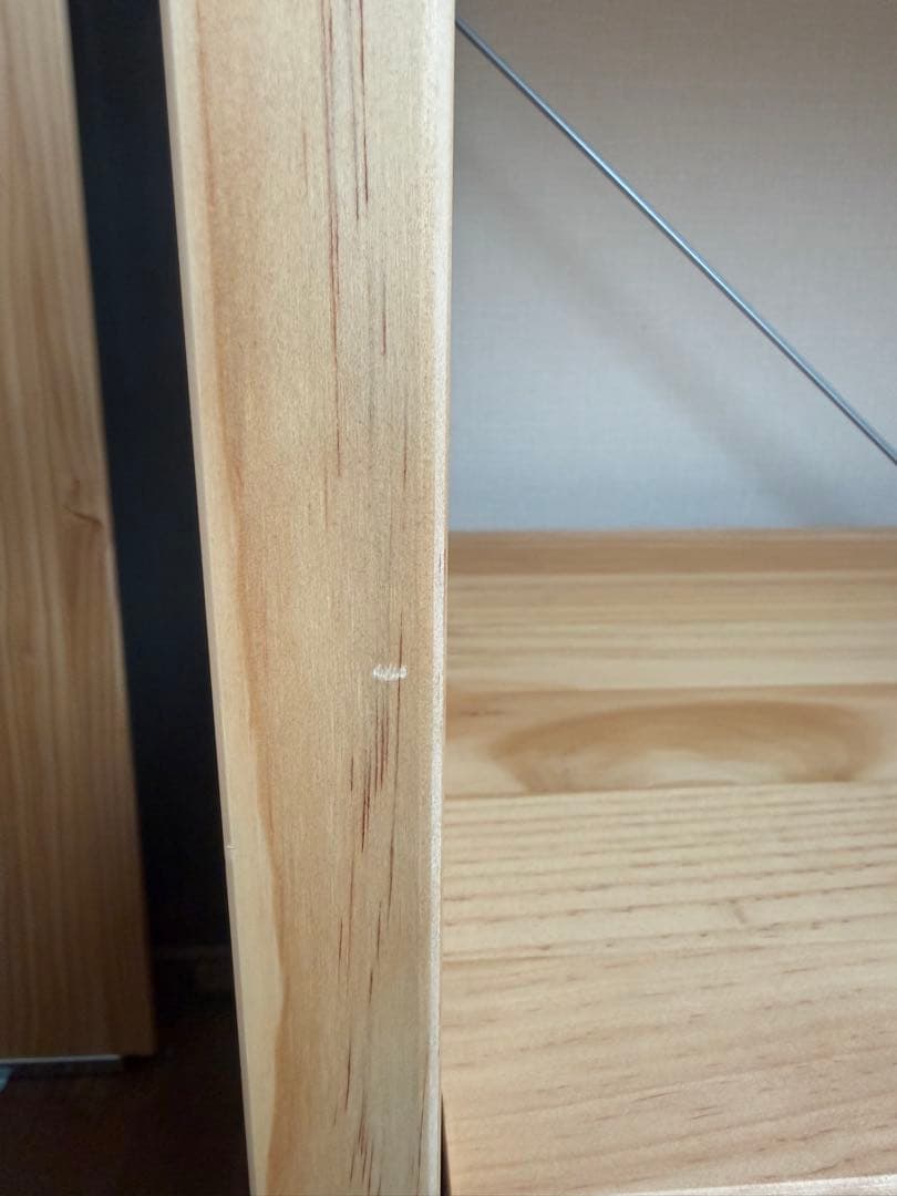 @ちゃむ さん専用 MUJI 無印良品 パイン材ユニットシェルフ 幅86cm