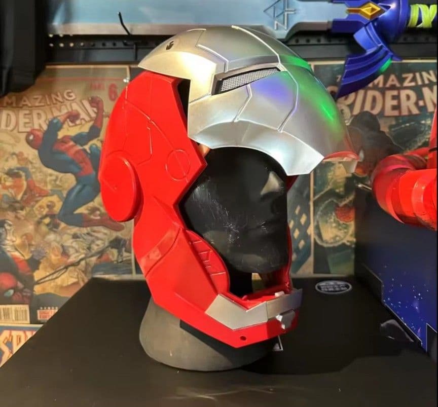 1/1 アイアンマン ヘルメット マスク　 シルバーカラー
