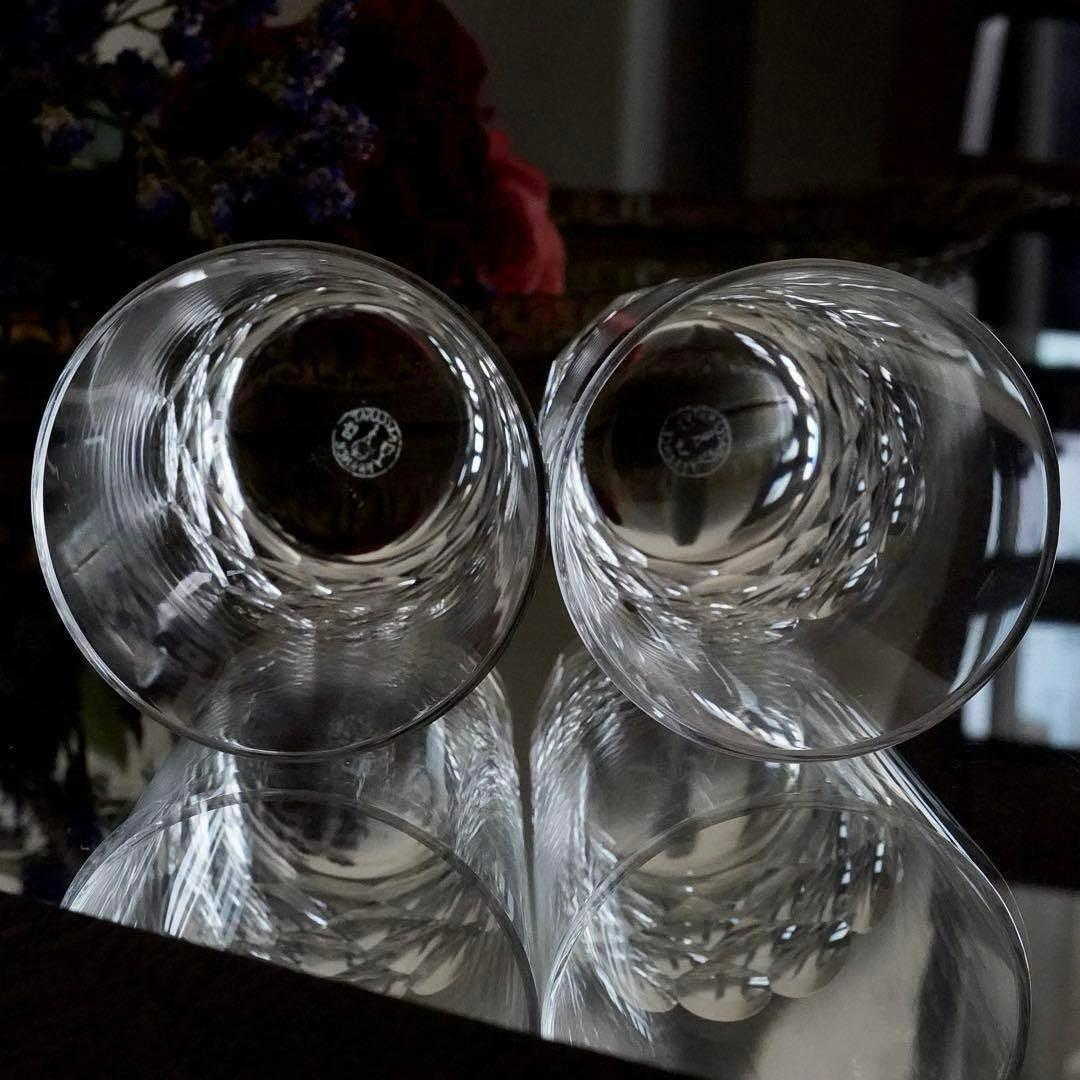 美しいオールドバカラBACCARAT★エカイユ★ショニー★グラス ペア　B