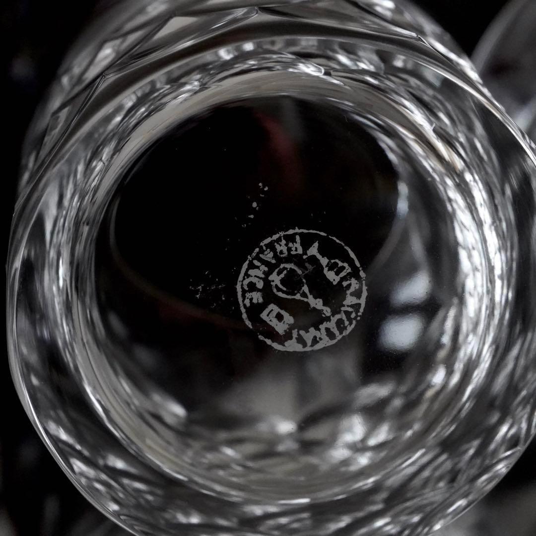 美しいオールドバカラBACCARAT★エカイユ★ショニー★グラス ペア　B