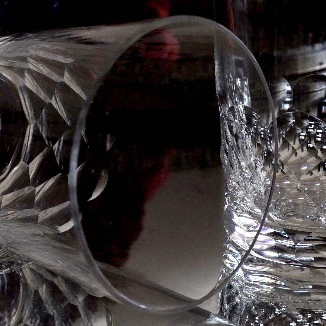 美しいオールドバカラBACCARAT★エカイユ★ショニー★グラス ペア　B