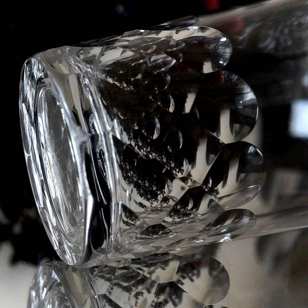 美しいオールドバカラBACCARAT★エカイユ★ショニー★グラス ペア　B