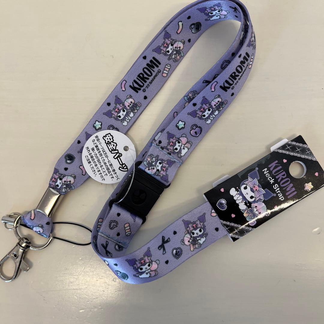 便利⭐️ サンリオ クロミ クロミちゃん ネックストラップ