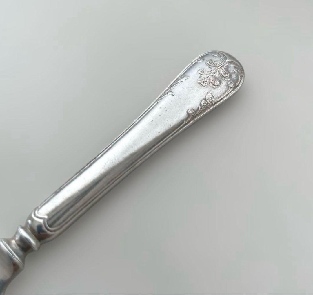 [専用出品]ヨーロッパ刻印あり 小さなシルバーテーブルナイフ3本