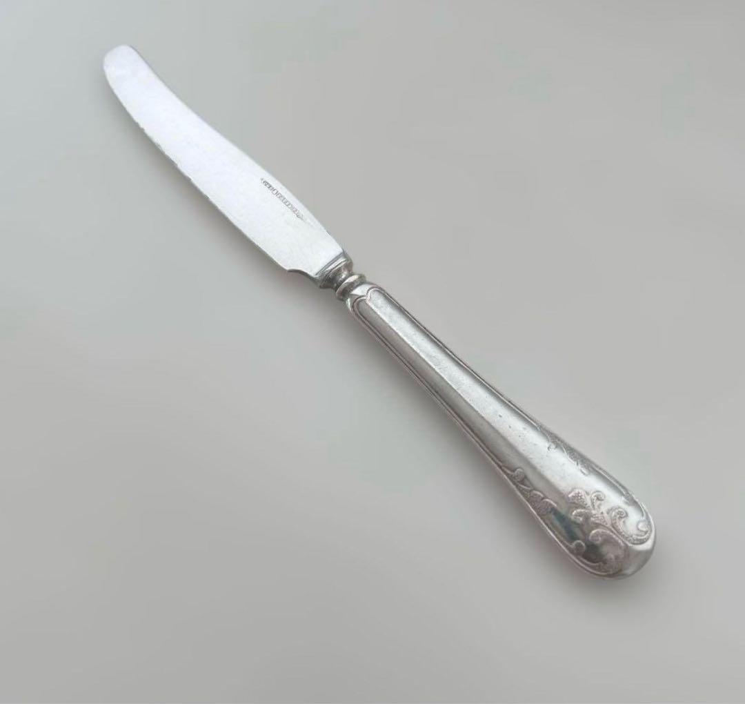 [専用出品]ヨーロッパ刻印あり 小さなシルバーテーブルナイフ3本