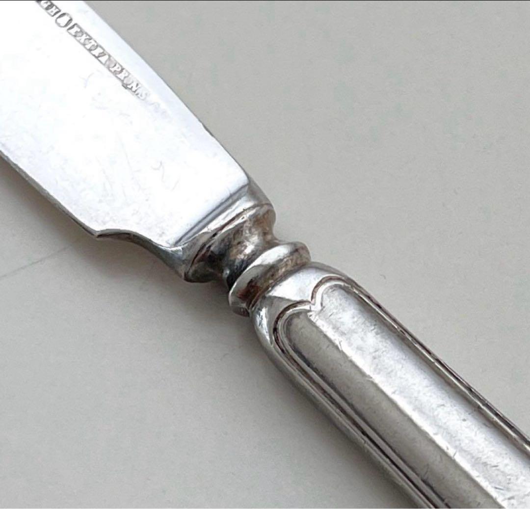 [専用出品]ヨーロッパ刻印あり 小さなシルバーテーブルナイフ3本