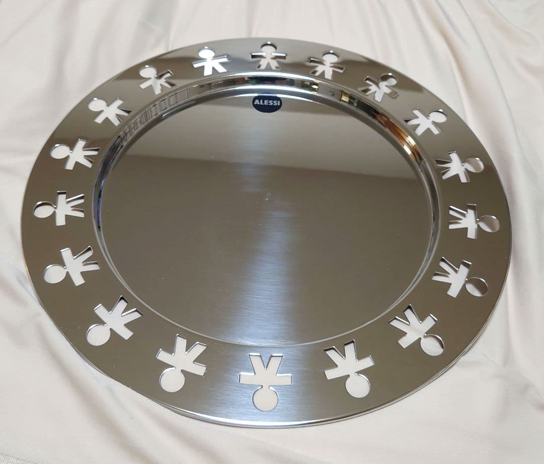 《未使用品》Alessi GIROTONDO ジロトンド ラウンドトレイ
