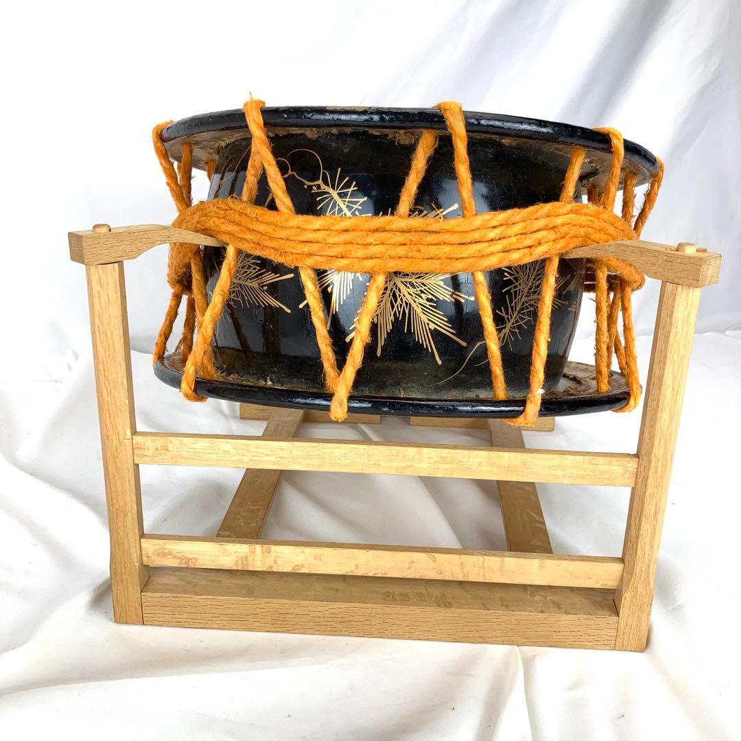 ◆締め太鼓 本体と台のセット