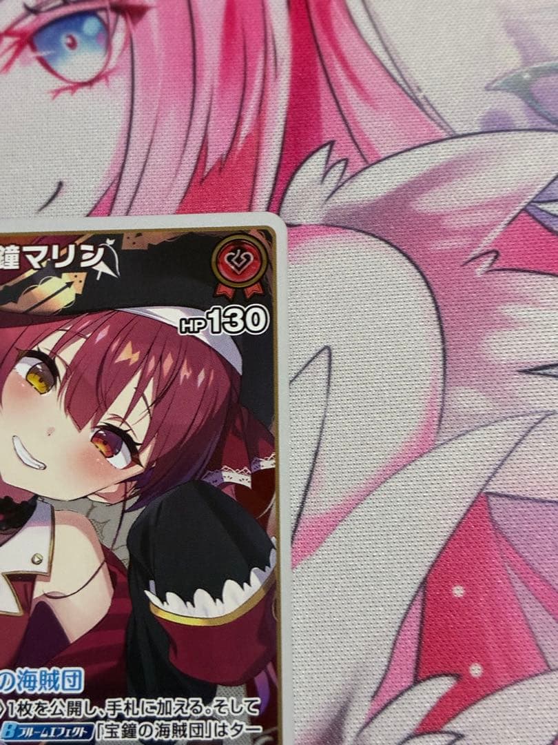 ホロライブカード 宝鐘マリン　1st プロモカード
