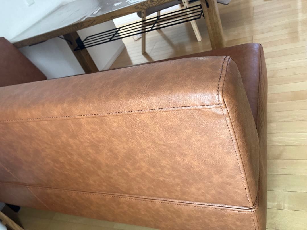 関家具　クラッシュゲート　ダイニングソファ　ソファ　左肘