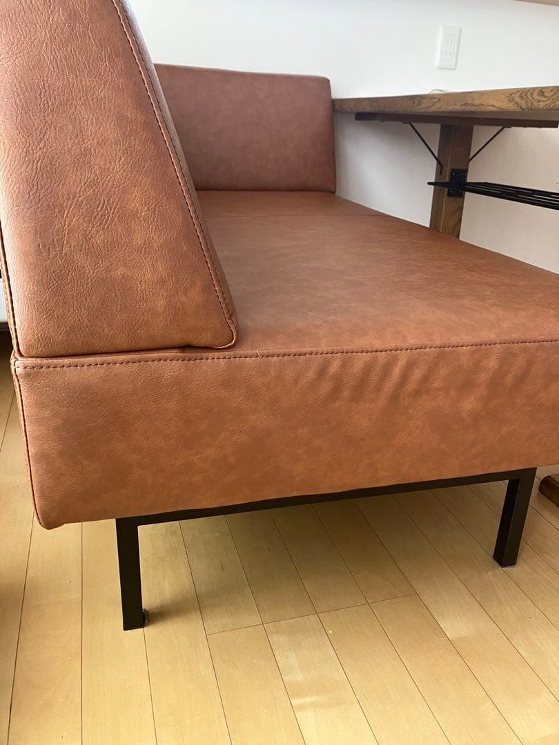 関家具　クラッシュゲート　ダイニングソファ　ソファ　左肘