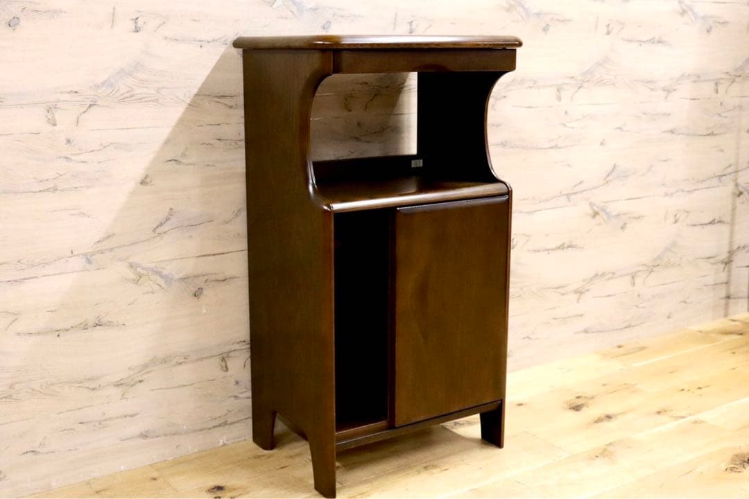 GMHH185○karimoku / カリモク 電話台 FAX台 花台 飾り台