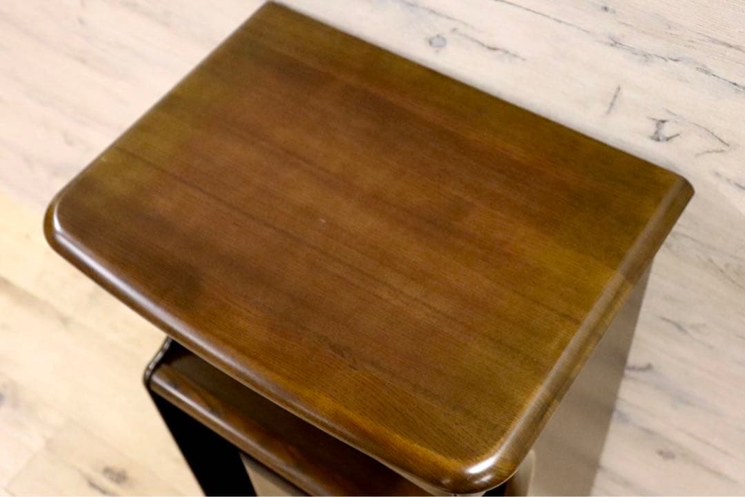 GMHH185○karimoku / カリモク 電話台 FAX台 花台 飾り台