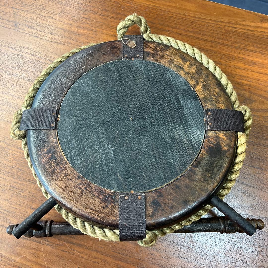 アンティーク調　壁掛け鏡