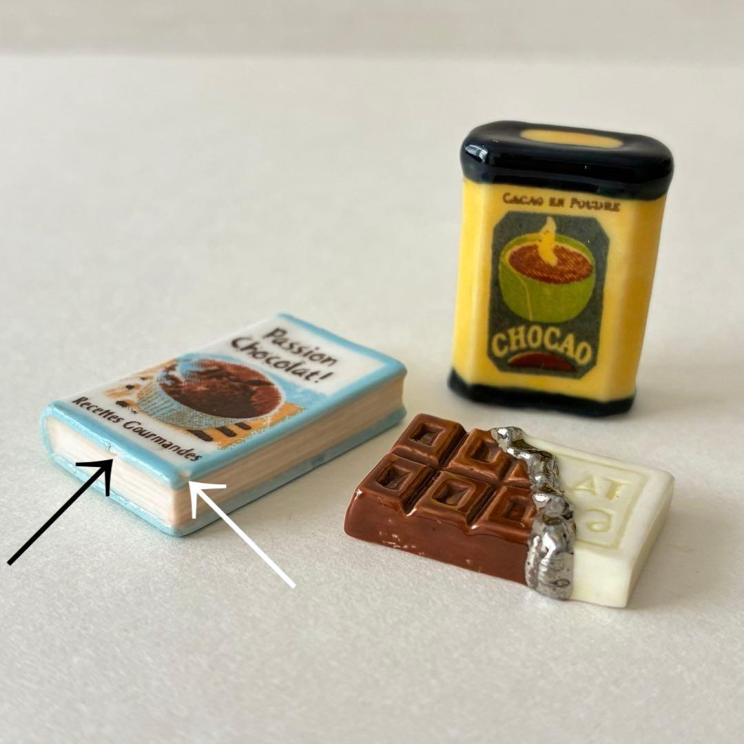 チョコレートにまつわるフェーヴシリーズ　　フランス雑貨　ミニチュア　陶器