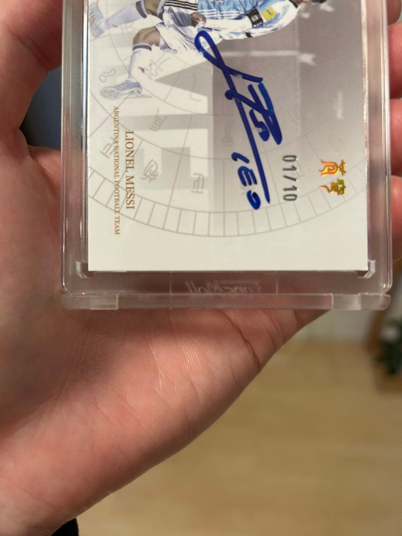 メッシ サインカード messi サッカー 大谷翔平 panini topps - メルカリ