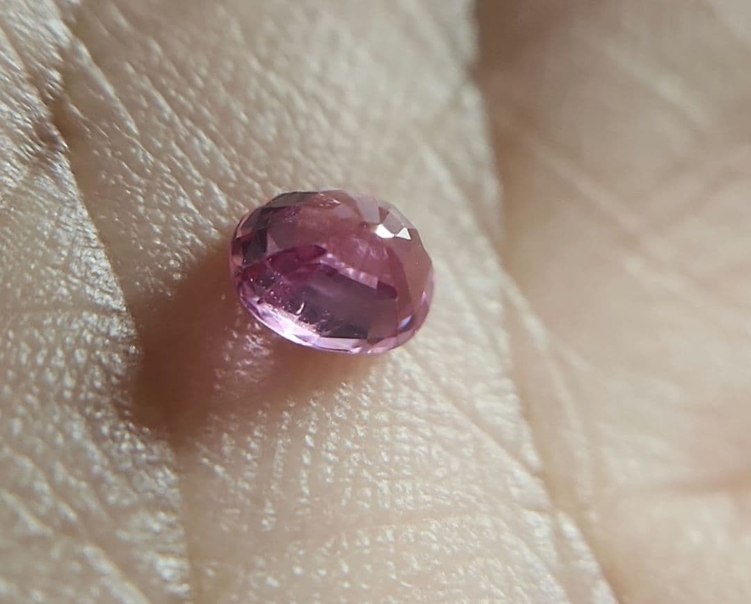 天然パパラチアサファイア 0.443ct