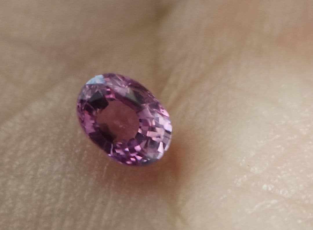 天然パパラチアサファイア 0.443ct
