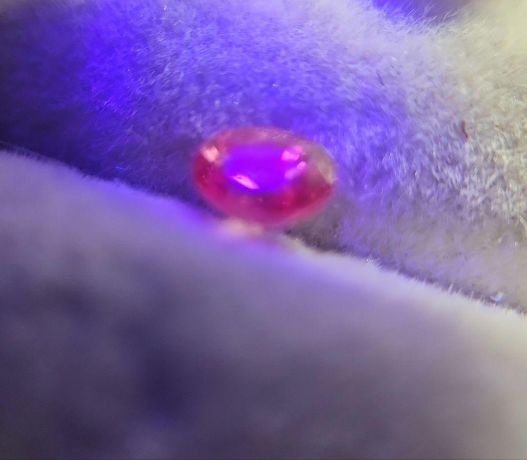 天然パパラチアサファイア 0.443ct