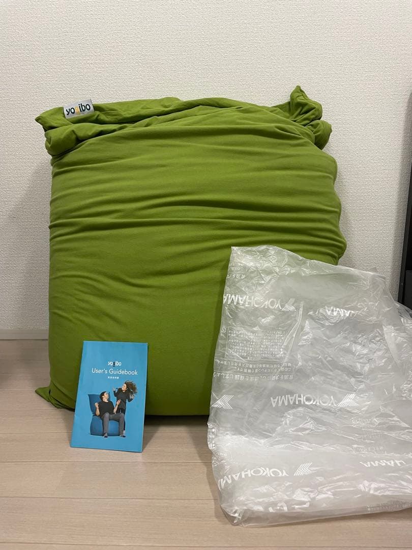 【極美品】〜最終値下げ〜Yogibo midi ライムグリーン