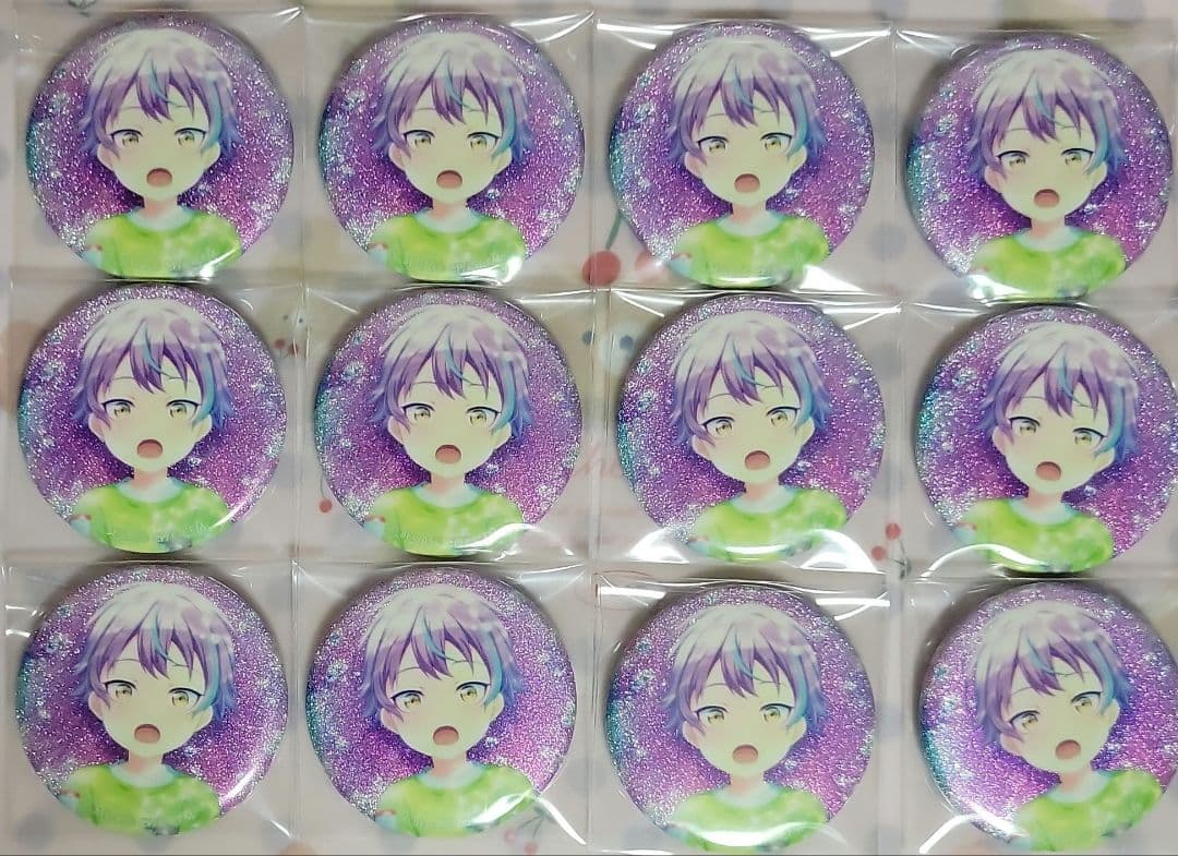 プロセカ グリッター缶バッジ グリ缶 神代類 リバドリ 13A プロセカ