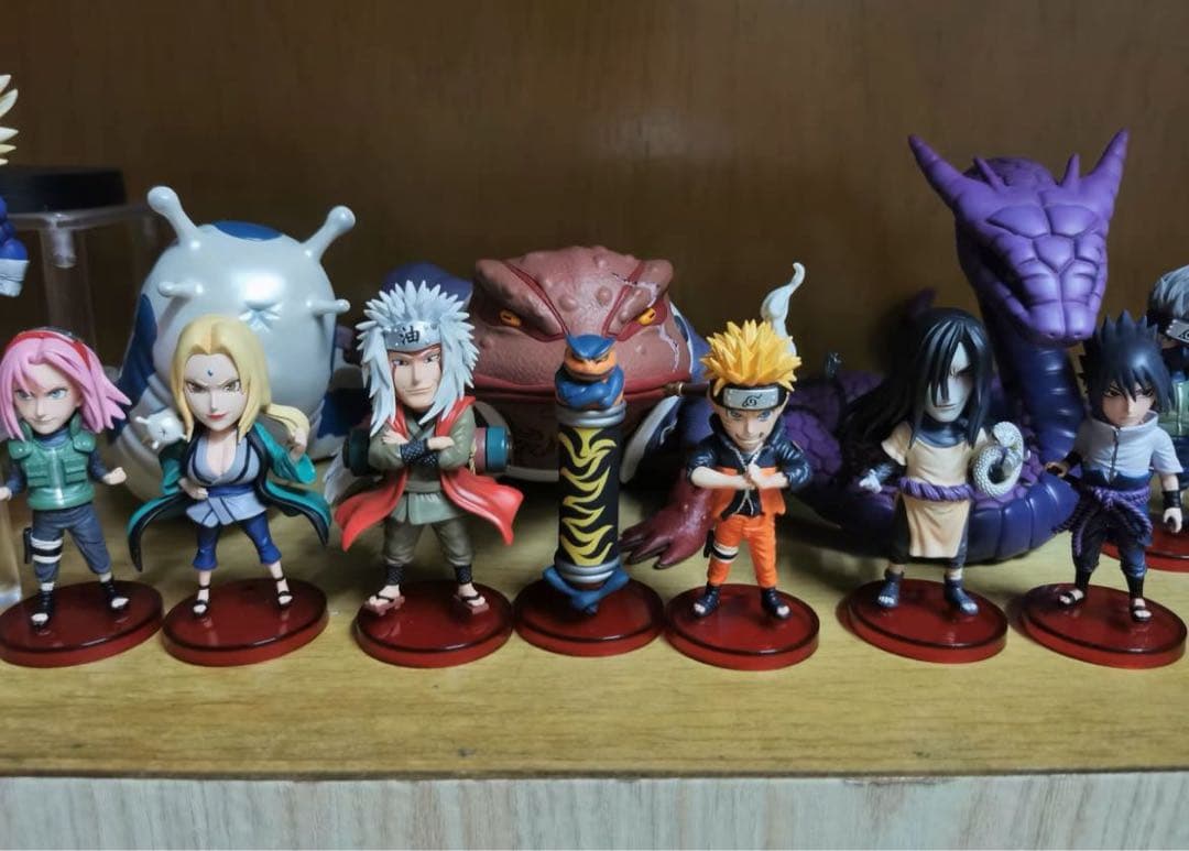 NARUTO ナルト 三忍 特典を付けます ガレージキット ガレキ スタチュー①