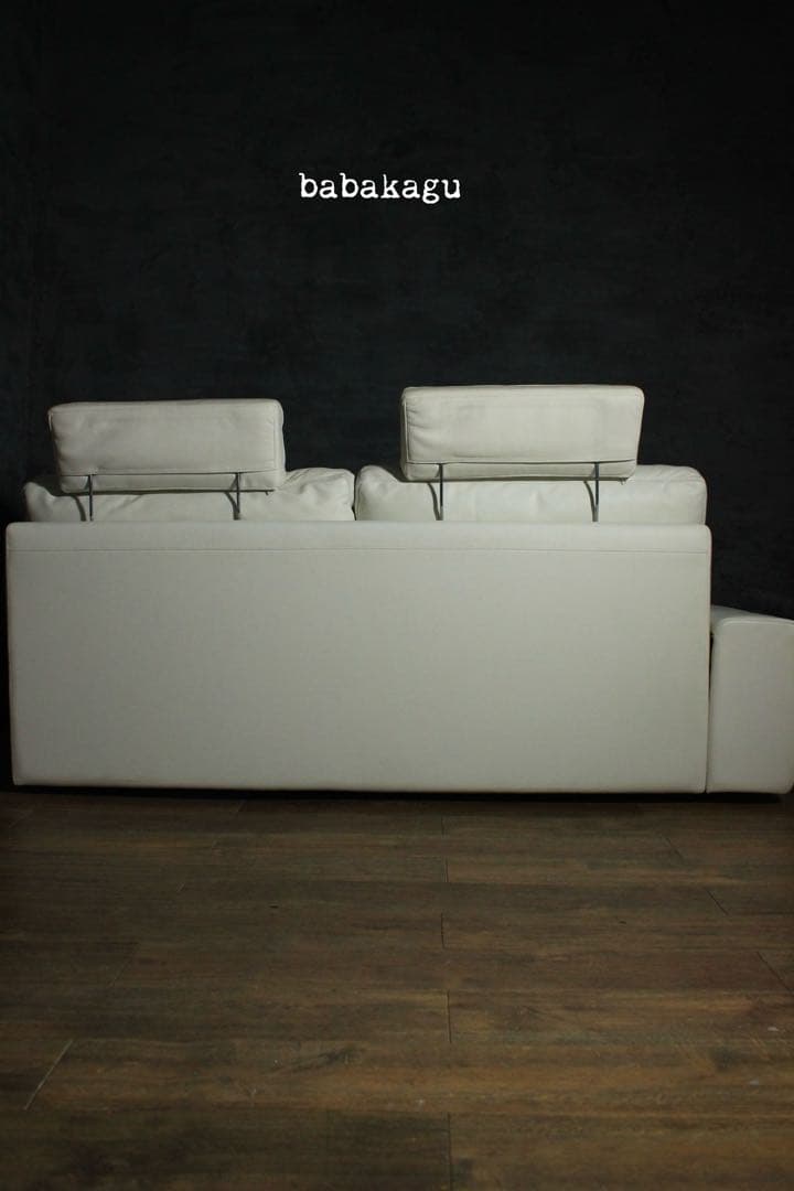 首都圏送無料〜左右切替可80万フルフェザーシート 本革 コーナーソファ バカラ