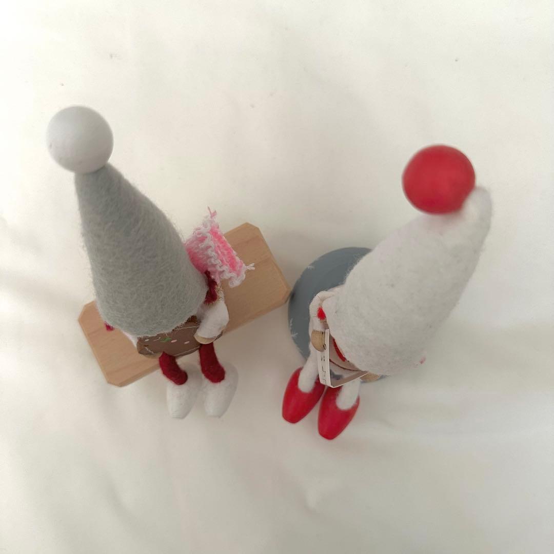 ノルディカニッセ クッキー&楽譜 木のチェア&雪の結晶チェア