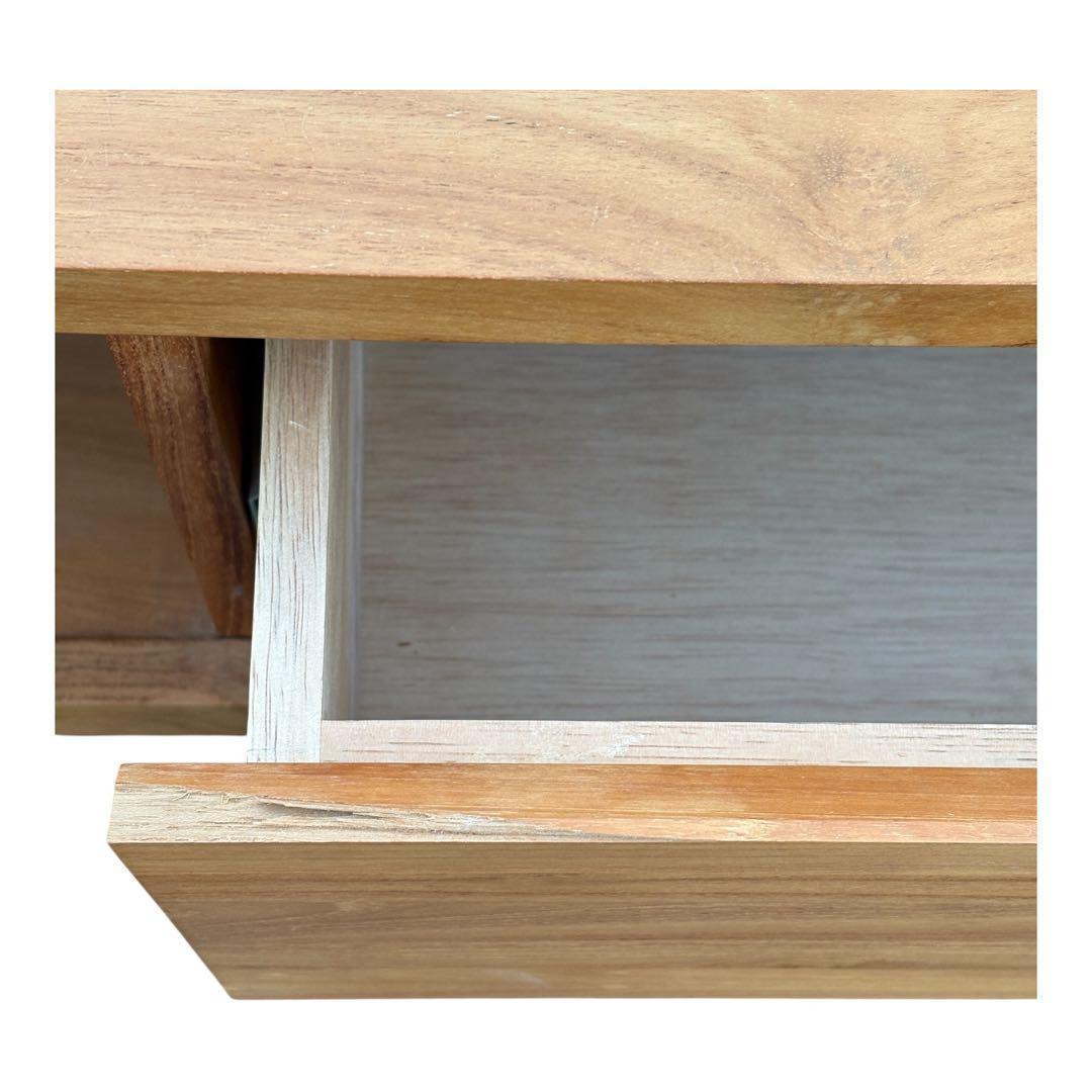 週末セール】unico SOTO AVボード W1500 チーク無垢材 北欧風 - メルカリ