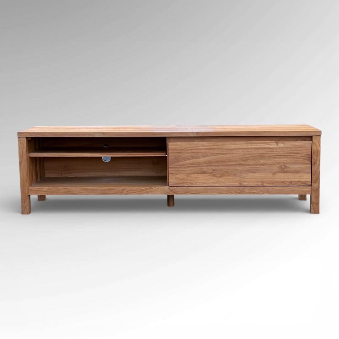 週末セール】unico SOTO AVボード W1500 チーク無垢材 北欧風 - メルカリ