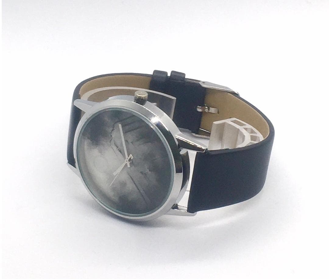 ZEN ART WATCH 「雲中富士ノ図」腕時計 ケース付き ユニセックス