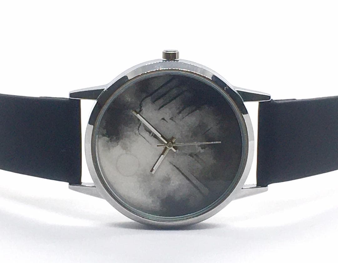 ZEN ART WATCH 「雲中富士ノ図」腕時計 ケース付き ユニセックス