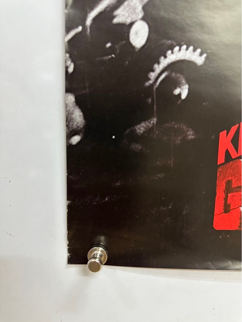 【3】80年代 初代　ゴジラ　映画　ポスター レア 当時物 GODZILLA