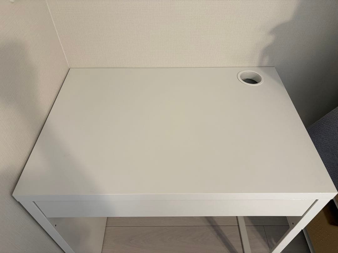 イケア デスク ミッケ ホワイト