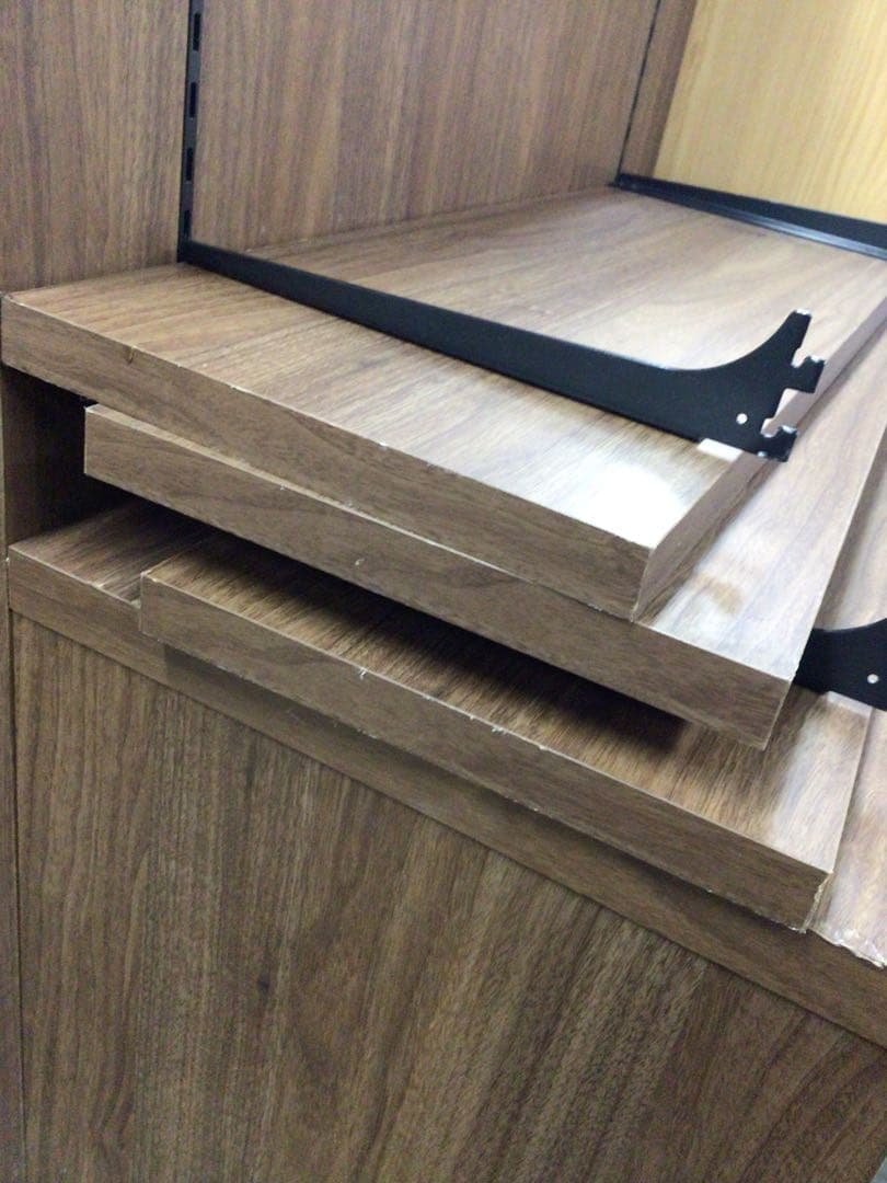 Francfranc ガーラ キッチンキャビネット ウォールナット 引取限定！