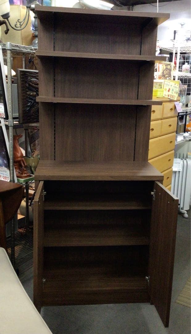 Francfranc ガーラ キッチンキャビネット ウォールナット 引取限定！