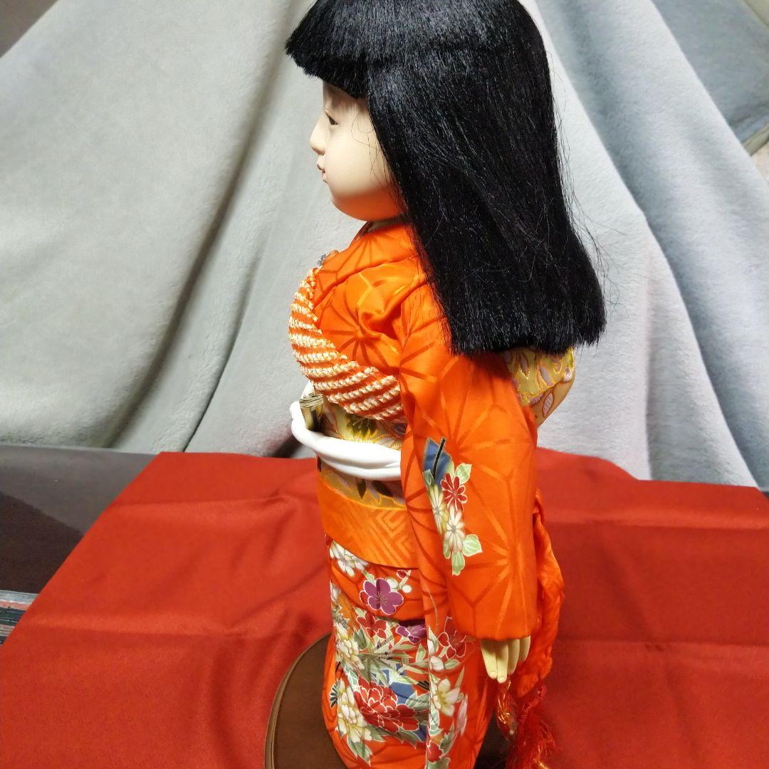 特選　市松人形　友禅　吉徳大光 明山作