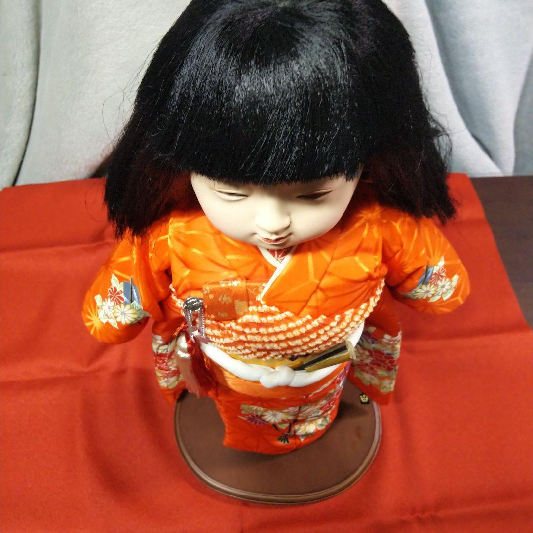 特選　市松人形　友禅　吉徳大光 明山作