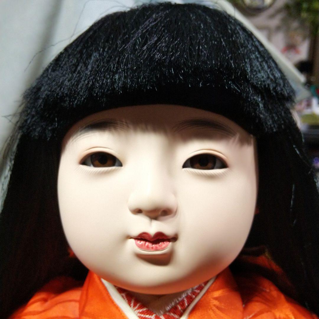 特選　市松人形　友禅　吉徳大光 明山作