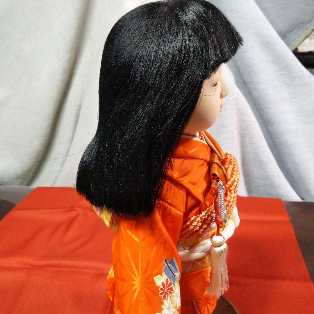 特選　市松人形　友禅　吉徳大光 明山作