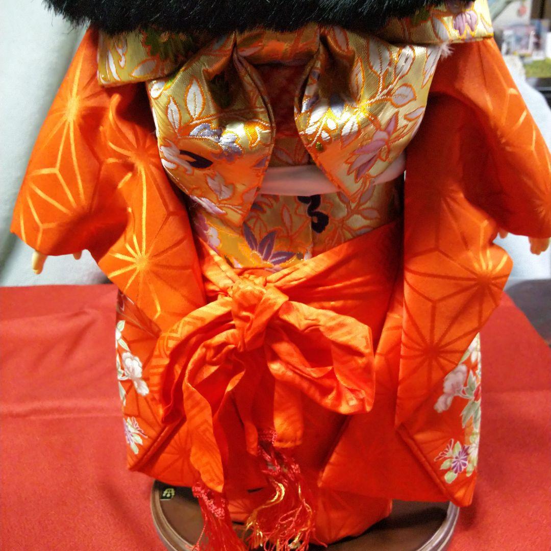 特選　市松人形　友禅　吉徳大光 明山作