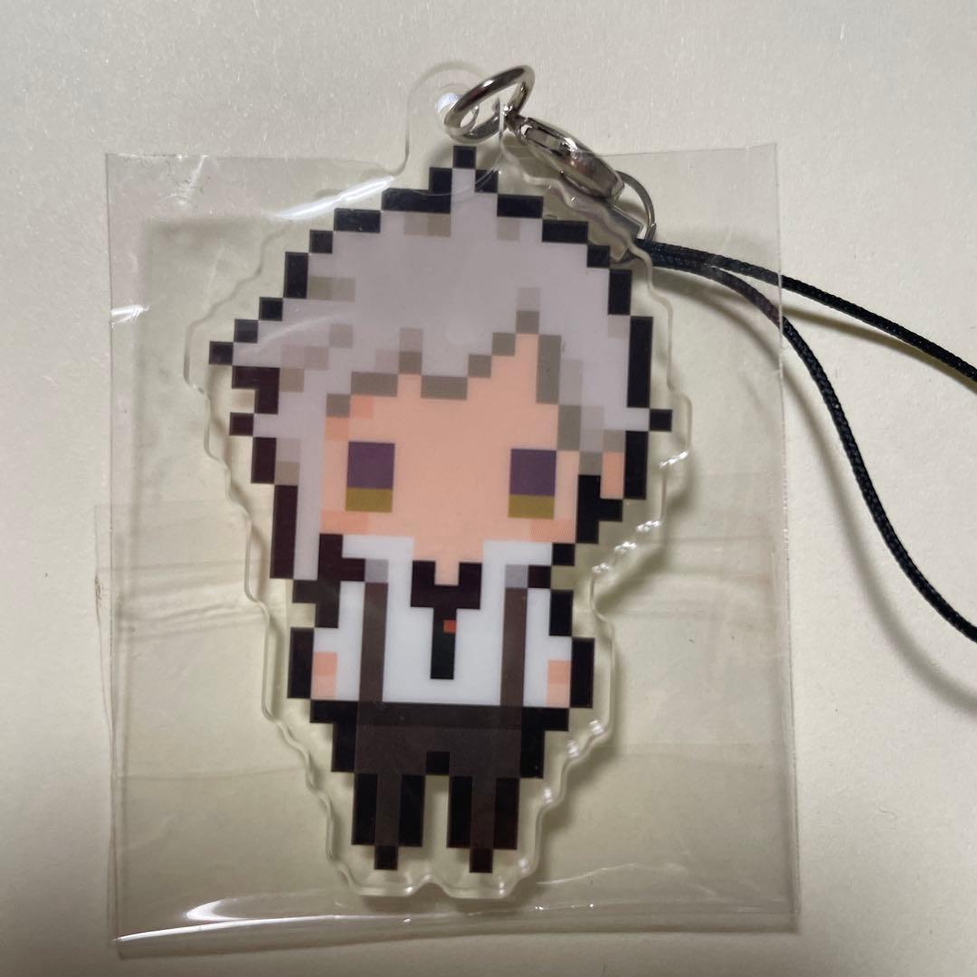 文豪ストレイドッグス 中島敦 激推し缶バッチ＆ドット絵キーホルダー