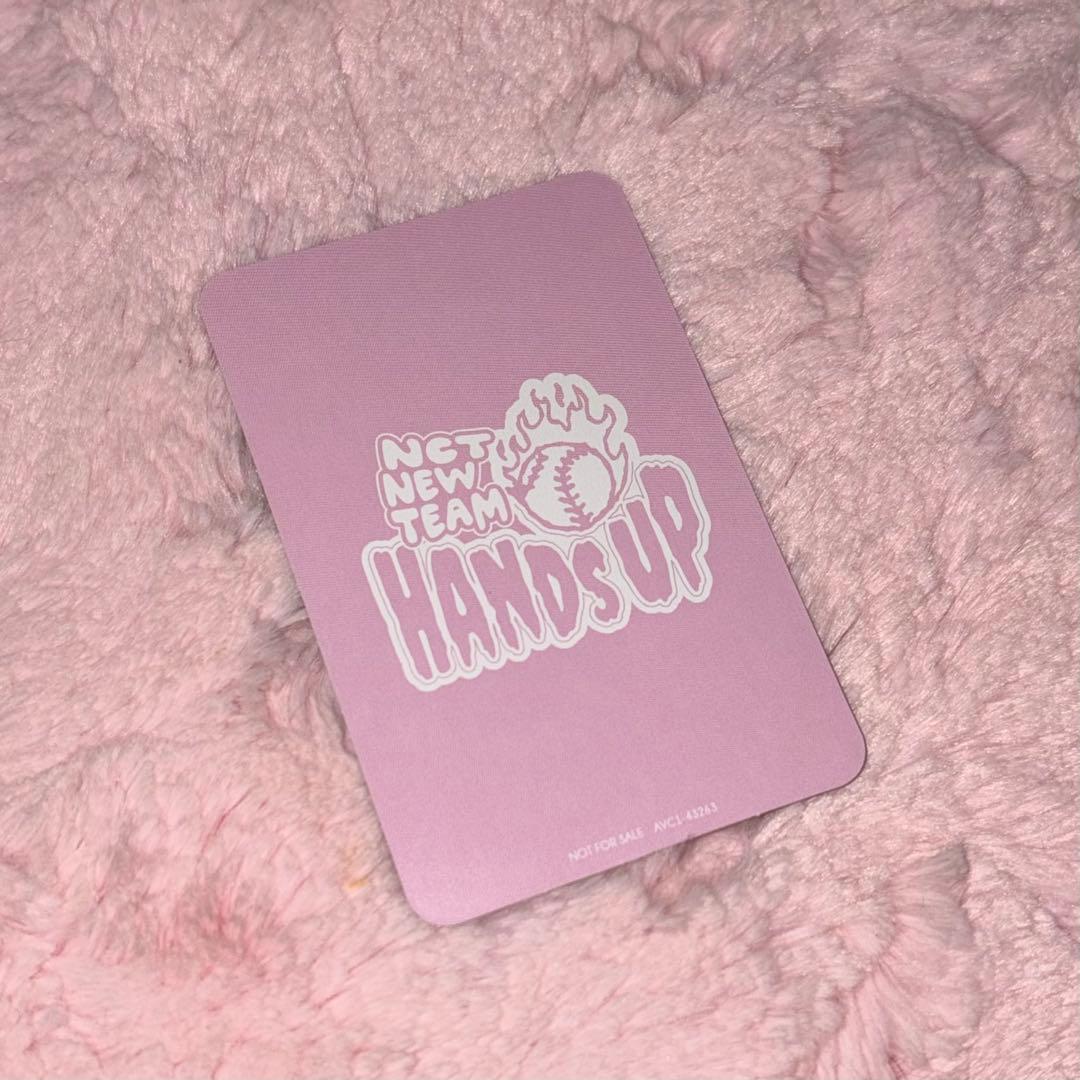 NCT WISH ユウシ hands up 封入 トレカ