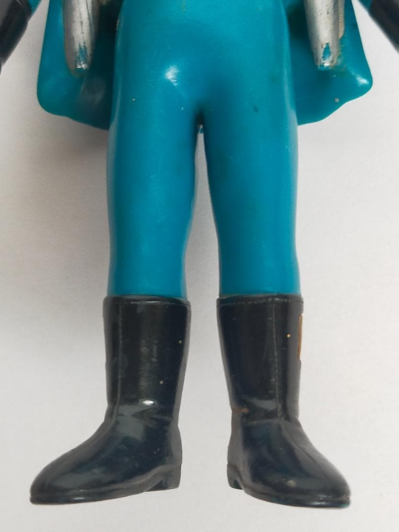 ポピー　アオレンジャー　１３ｃｍ　ソフビ　当時物　ゴレンジャー