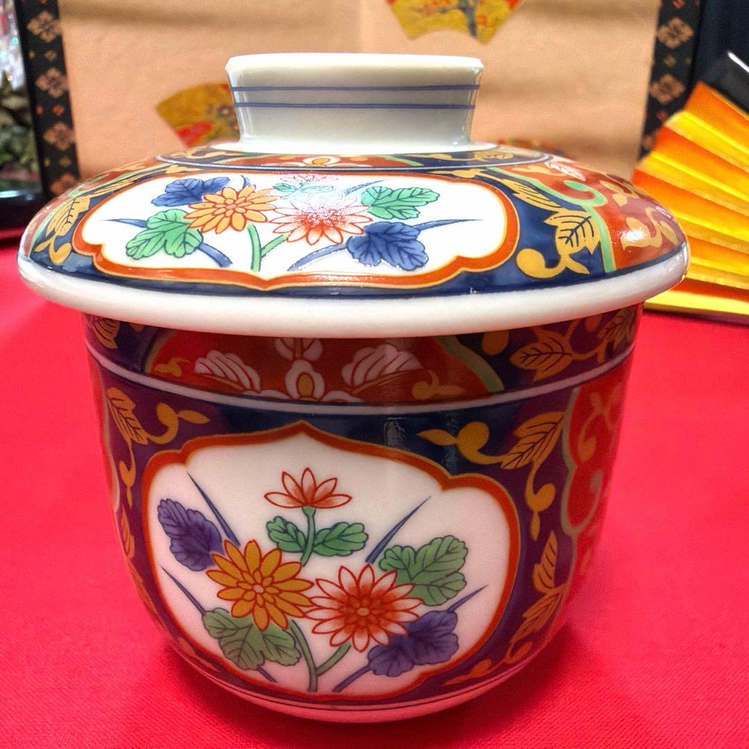 唄姫 たち吉赤絵金彩　前畑陶器庫山窯　南風窯　No.4-27