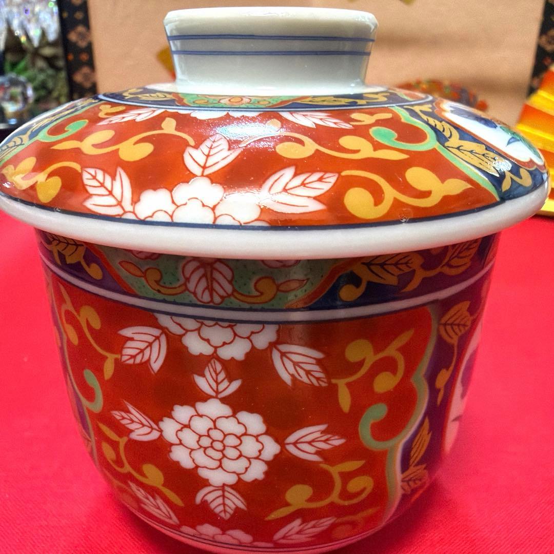 唄姫 たち吉赤絵金彩　前畑陶器庫山窯　南風窯　No.4-27