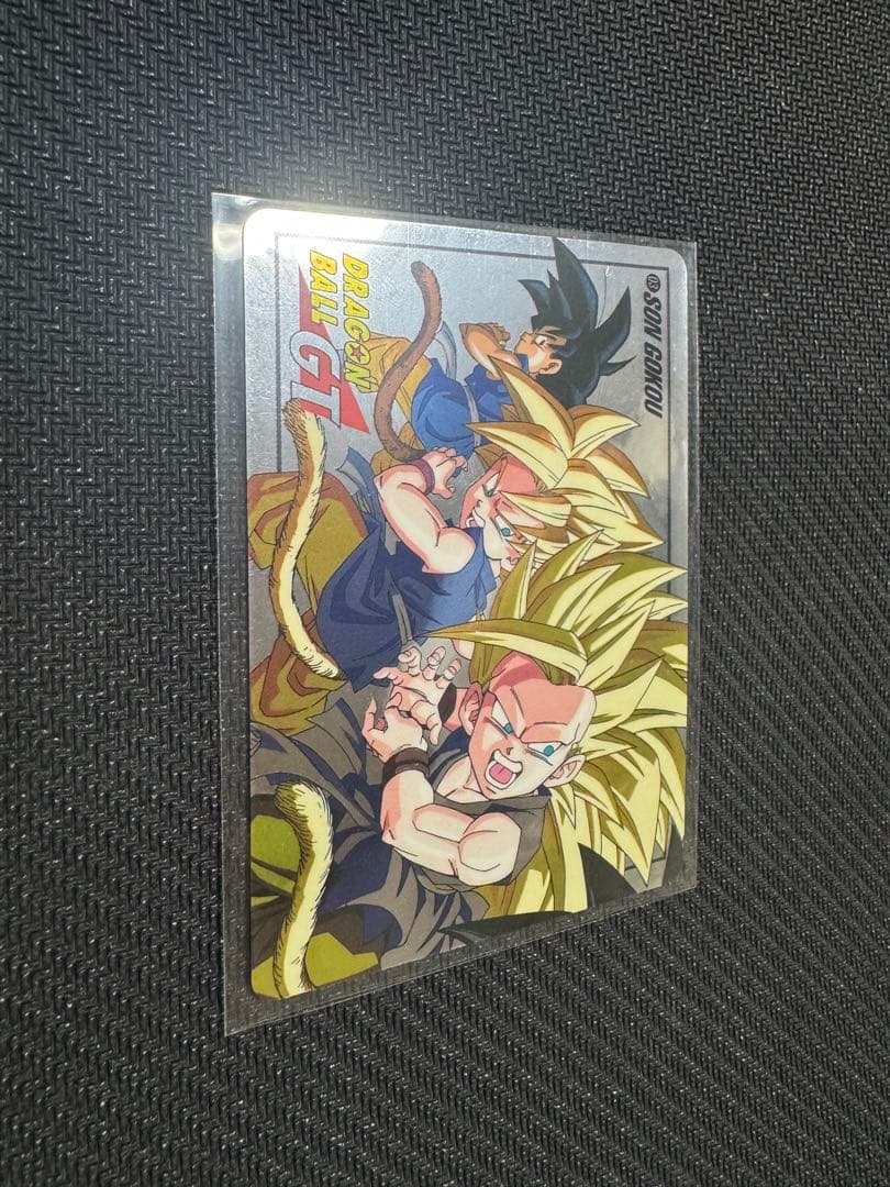 希少　ドラゴンボール　03 スーパーバトル　GT バンダイ　悟空　未剥がし