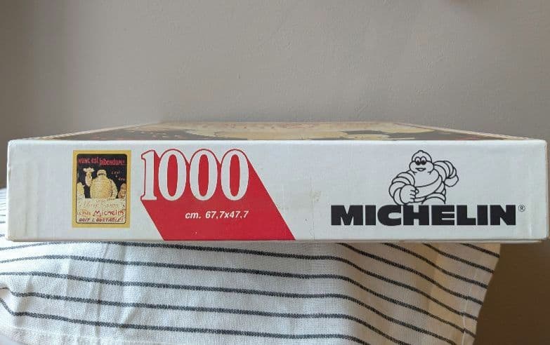 MICHELIN ビバンダム広告 1000ピースジグソーパズル ミシュランマン